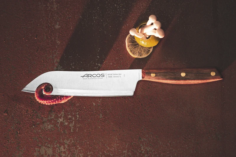 Couteau santoku Arcos Nórdika lame 19cm