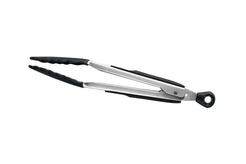 Pince de service OXO acier inox et silicone 22 cm