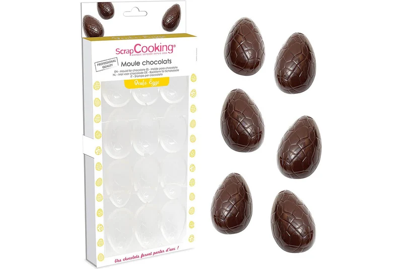Moule à chocolat rigide Scrapcooking - Pâques