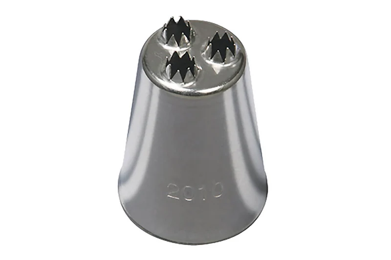 Douille à nid 3 trous cannelés De Buyer inox 31mm