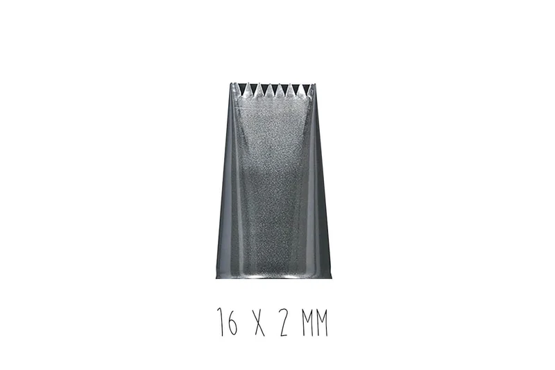 Douille à bûche plate De Buyer inox
