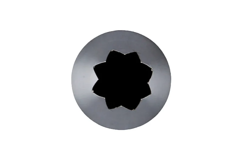 Douille cannelée E5 à E8 De Buyer inox
