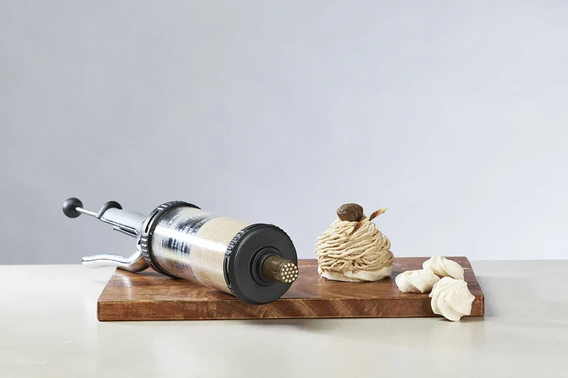 Coffret piston à pression De Buyer Le Tube avec accessoires