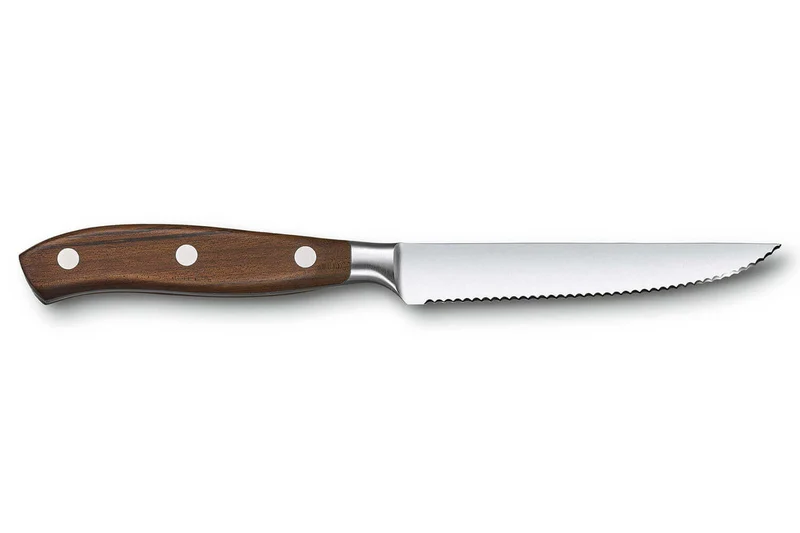Couteau à steak Victorinox Grand Maître Wood forgé 12cm manche érable