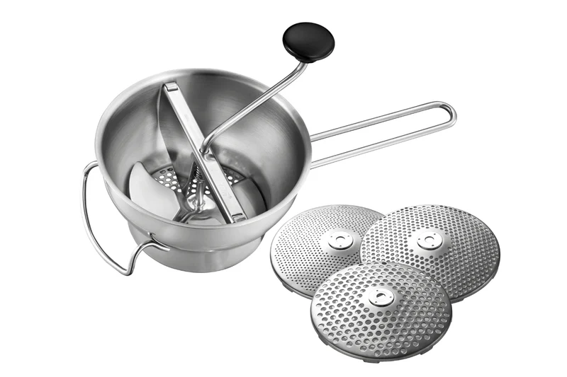 Moulin à légumes Gefu Flotte Lotte + 3 grilles interchangeables