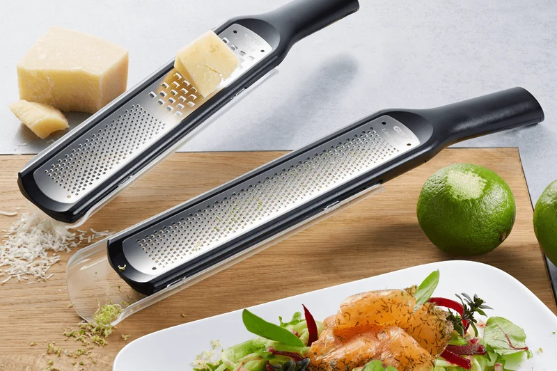 Râpe fine Gefu Rafino en acier inoxydable