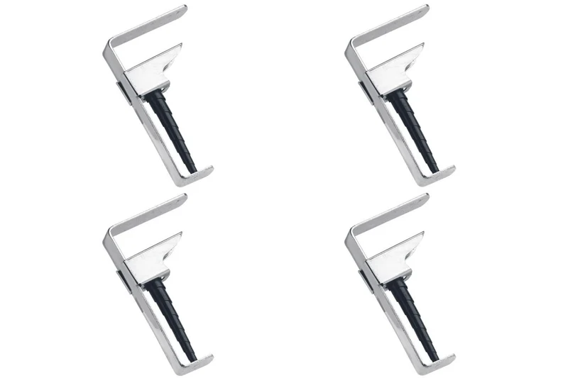 Set de 4 pinces à nappe Gefu Fermo pour les tables épaisses