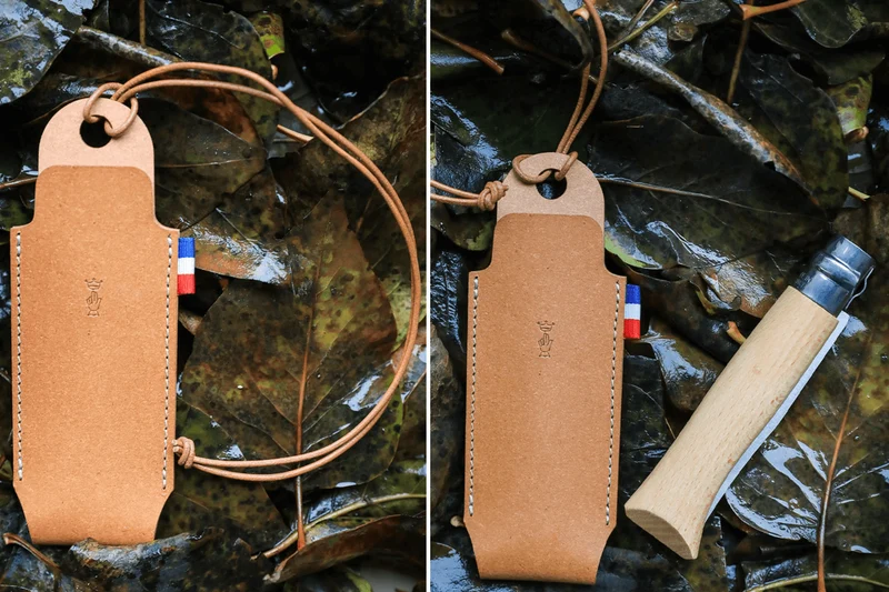 Etui fourreau Opinel collection France pour couteaux fermants N°06, N°07, N°08 et Effilé 8