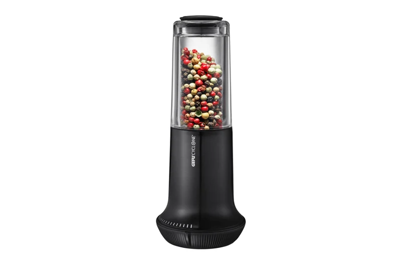 Moulin à sel ou à poivre Gefu X-PLOSION taille M noir en inox