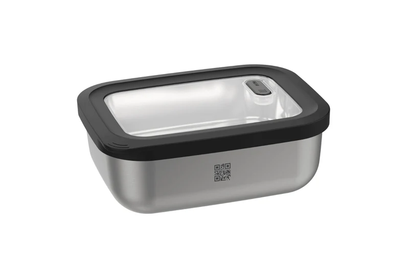 Boîte de conservation Gefu Provido rectangulaire 1300ml en acier inox