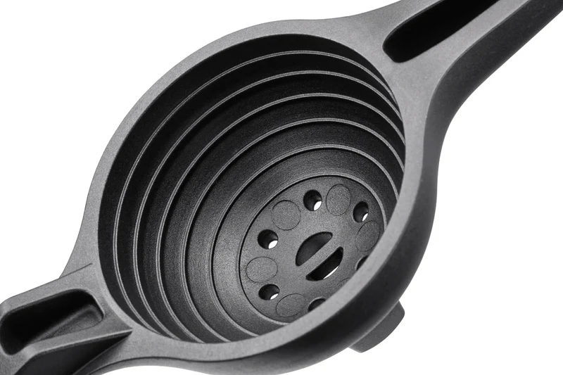 Presse-agrumes Gefu Lemon Pro en acier inox et polymère anthracite