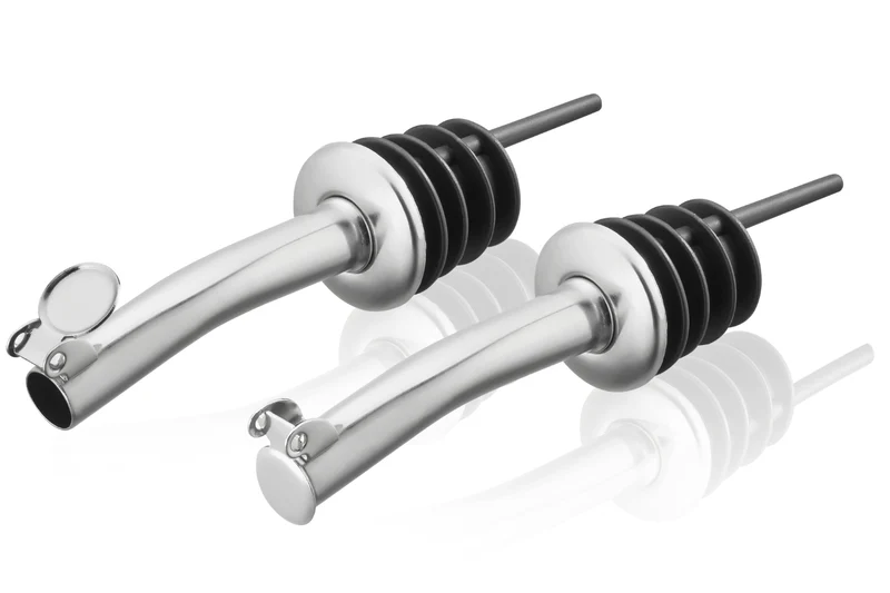 Set de 2 becs verseurs Gefu Becuro en acier inoxydable