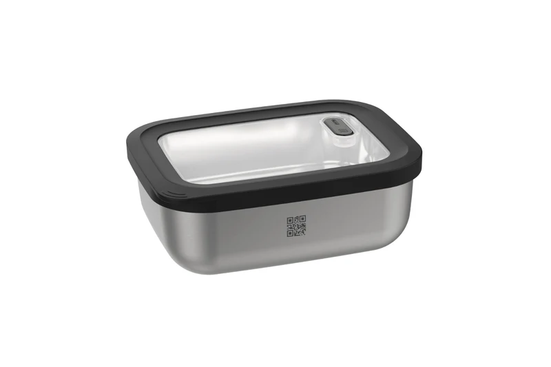 Boîte de conservation Gefu Provido rectangulaire 600ml en acier inox