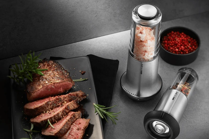 Moulin à sel ou à poivre Gefu X-PLOSION taille L en inox