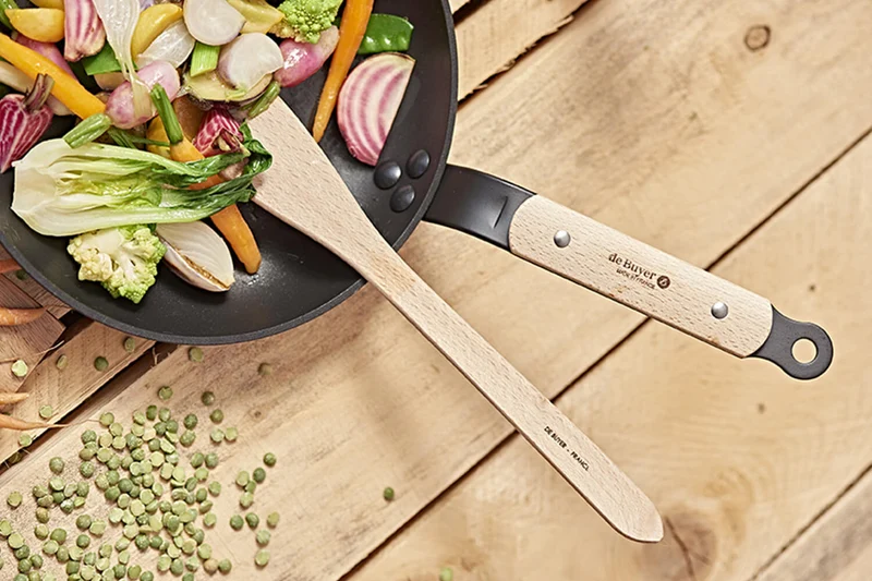 Spatule biseautée De Buyer B Bois en hêtre