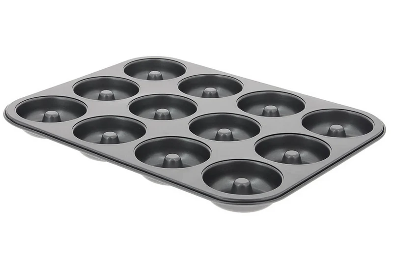 Plaque 12 mini savarins De Buyer en acier anti-adhésif