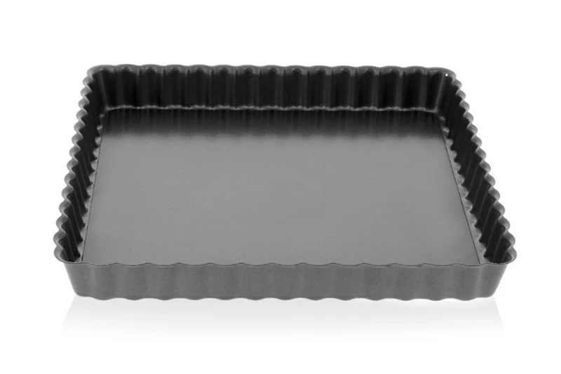 Moule à tarte carré De Buyer à fond amovible
