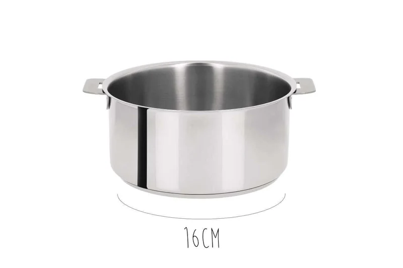 Casserole Cristel Mutine Amovible en inox