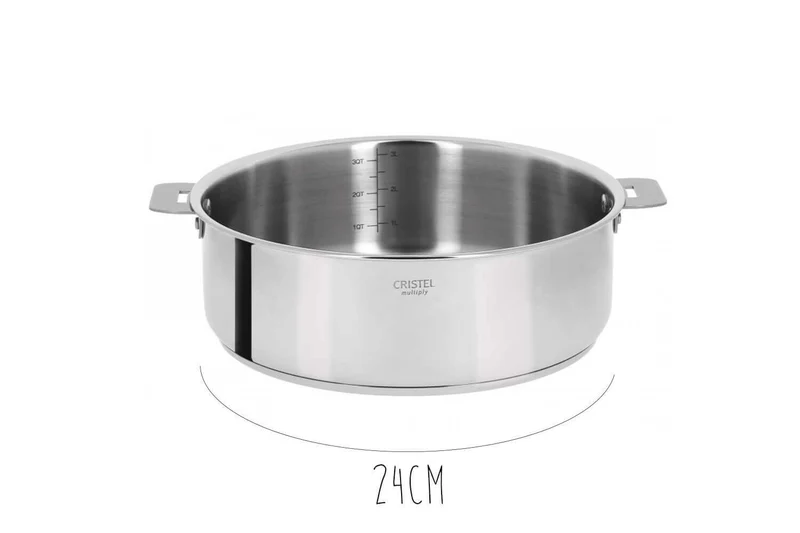 Sauteuse Cristel Casteline Amovible en inox
