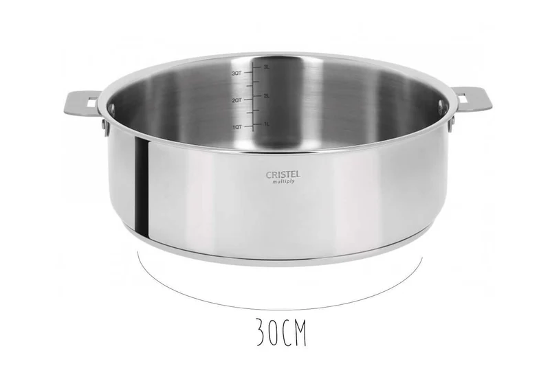 Sauteuse Cristel Casteline Amovible en inox