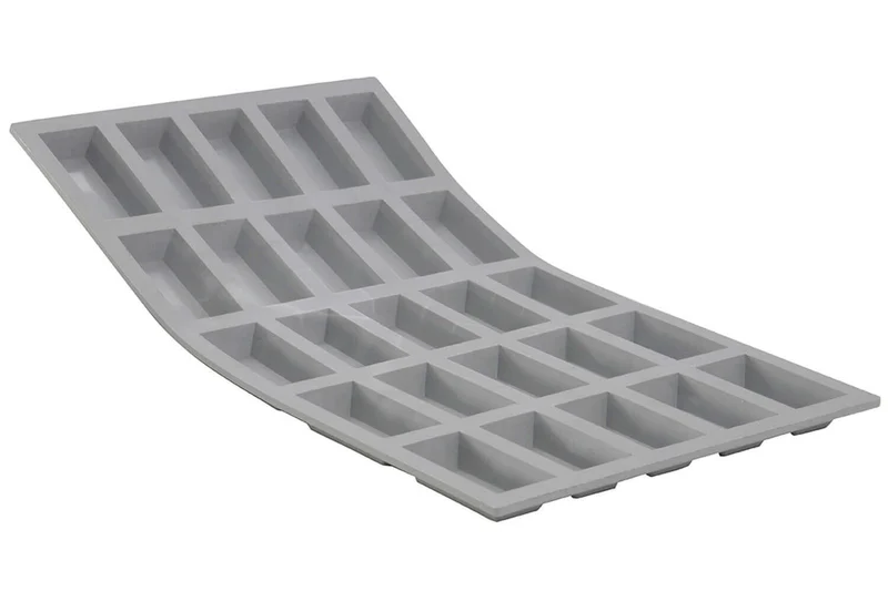 Moule à mini financiers en silicone De Buyer Elastomoule 15 ou 25 alvéoles