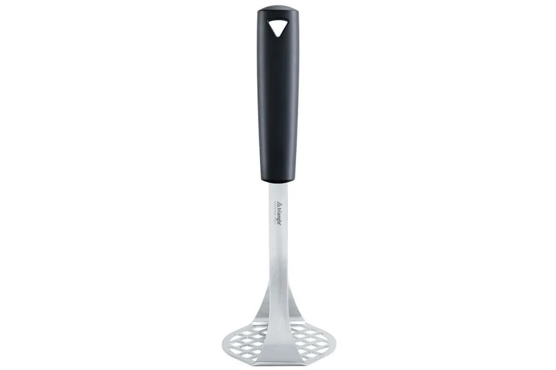 Presse-purée Triangle tête en inox manche en green grip