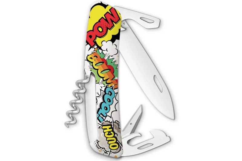 Couteau multifonction SWIZA D03 Pop Art 3 11 fonctions 95mm