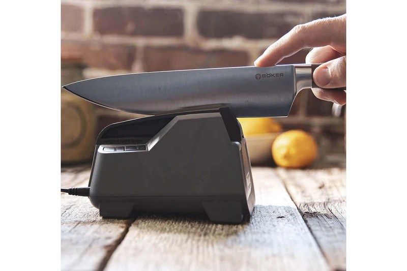 Affûteur électrique Worksharp E2 spécial couteaux de cuisine