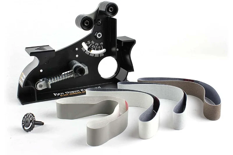 Adaptateur Blade Grinder WorkSharp pour l'affuteuse WSK1 Ken Onion + 5 courroies