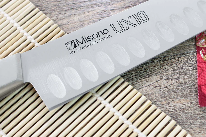Couteau sujihiki japonais alvéolé Misono UX10 27cm