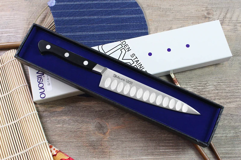 Couteau universel japonais Misono UX10 alvéolé 15cm