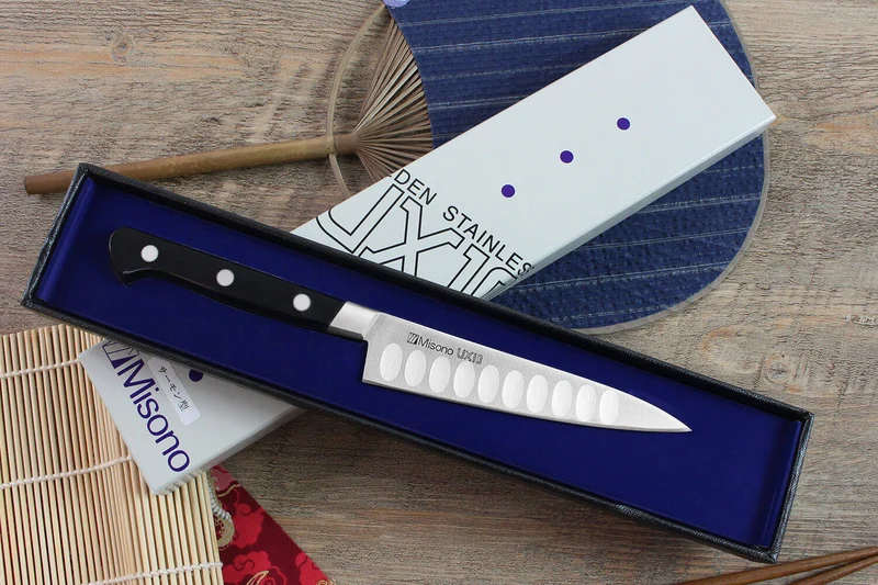 Couteau universel japonais Misono UX10 alvéolé 13cm