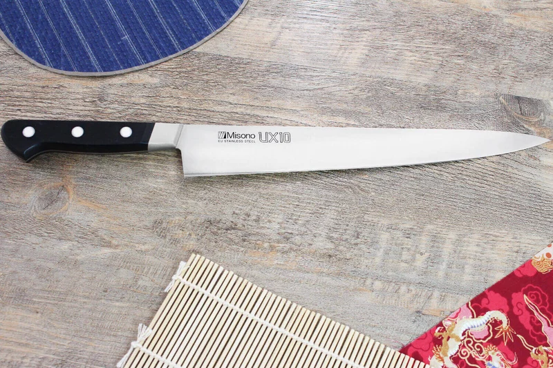 Couteau sujihiki japonais Misono UX10 27cm
