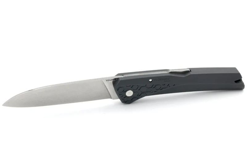 Couteau pliant Florinox Kiana manche polyamide / fibre de verre gris anthracite 11,3cm