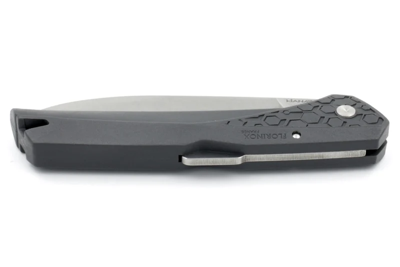 Couteau pliant Florinox Kiana manche polyamide / fibre de verre gris anthracite 11,3cm