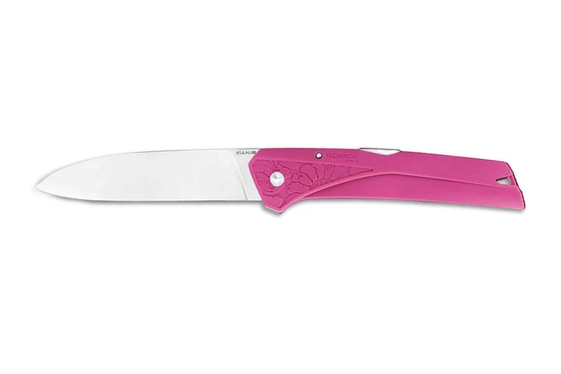 Couteau pliant Florinox Kiana manche polyamide / fibre de verre rose 11,3cm