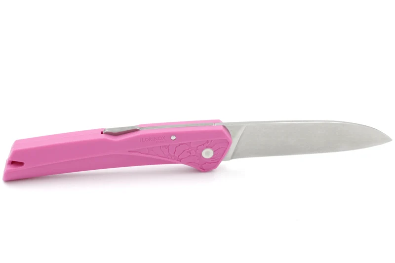 Couteau pliant Florinox Kiana manche polyamide / fibre de verre rose 11,3cm
