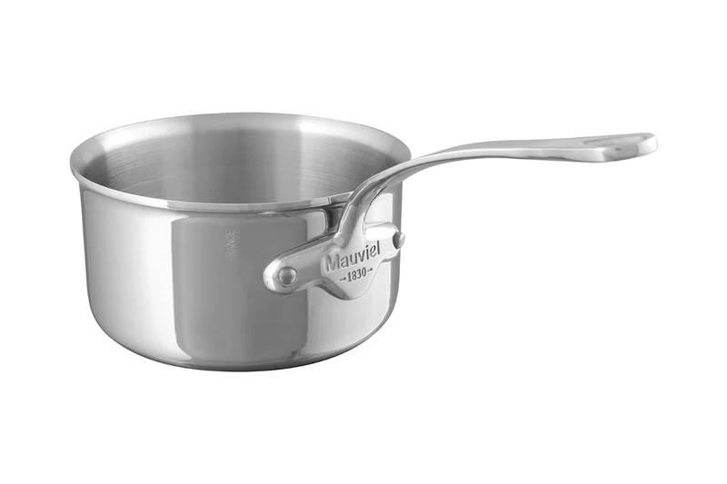 Casserole Mauviel M'Cook tout inox avec poignée fixe compatible induction