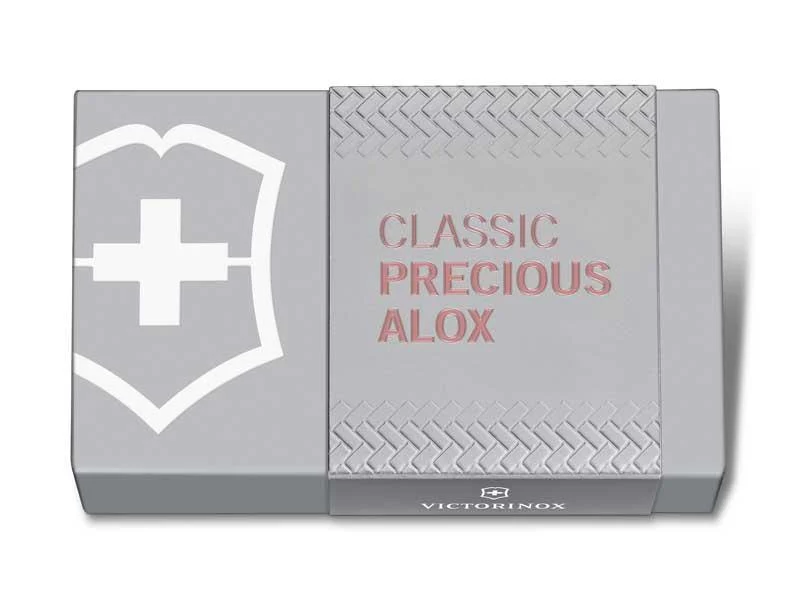 Couteau victorinox classic precious alox gentle rose 58mm