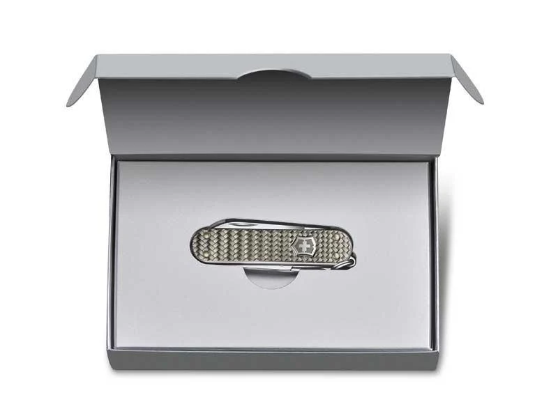 Couteau victorinox classic precious alox infinite grey 58mm