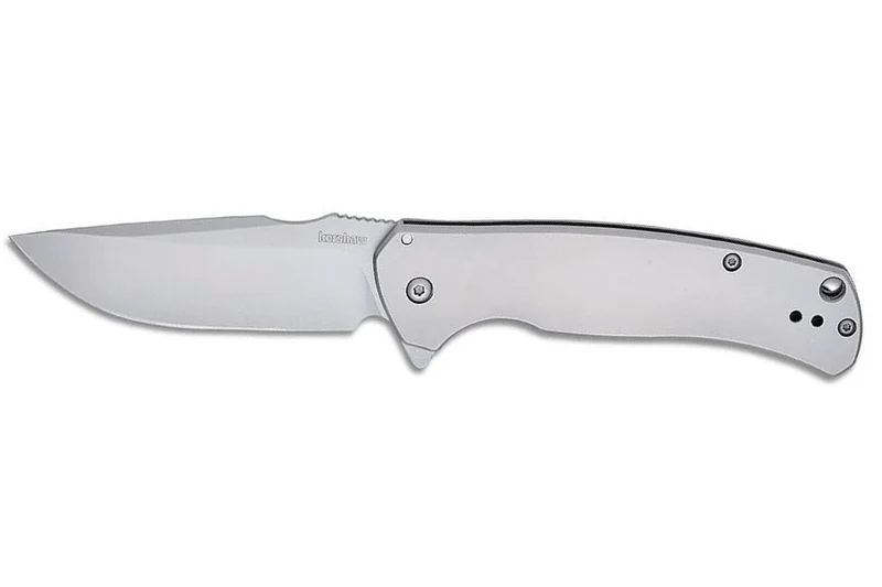 Couteau pliant Kershaw Scour KS.1416 manche en acier inoxydable 11cm