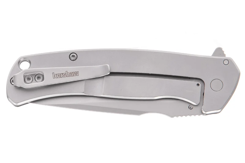 Couteau pliant Kershaw Scour KS.1416 manche en acier inoxydable 11cm