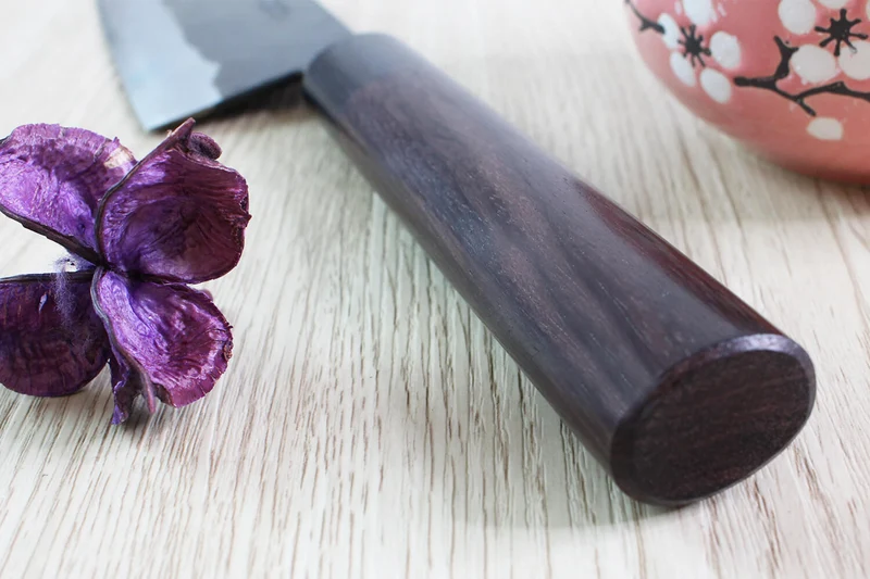 Couteau de chef japonais artisanal Nishida Shirogami 24cm