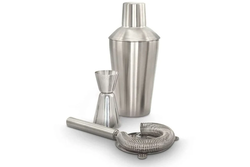 Kit cocktail basique 3 pièces Pulltex acier inoxydable
