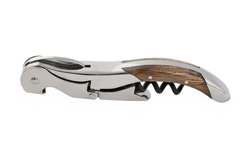 Coffret tire bouchon Pulltex + étui + boite de rangement Toledo bois de chêne