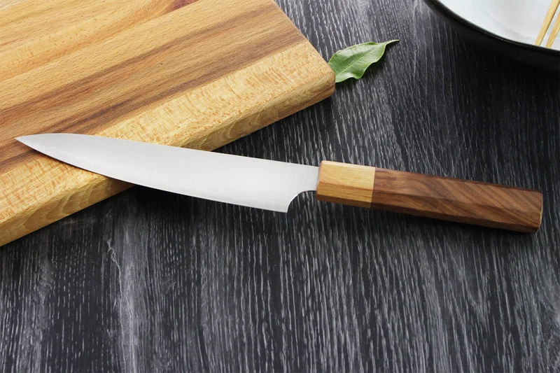 Couteau universel japonais artisanal Kei Kobayashi SG2 Octogone 15cm