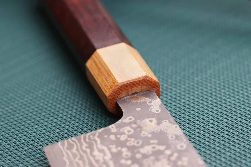 Couteau de chef 21cm japonais artisanal Takeshi Saji VG10 Gold