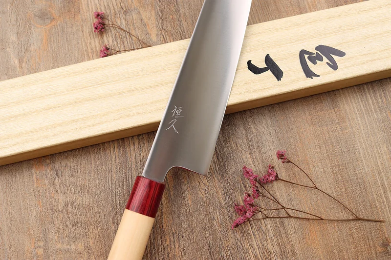Couteau de chef japonais Tsunehisa VG10 Honoki 27cm
