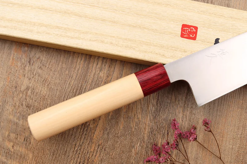 Couteau de chef japonais Tsunehisa VG10 Honoki 27cm
