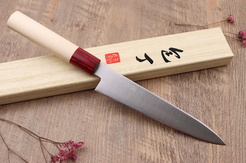 Couteau universel japonais Tsunehisa VG10 Honoki 15cm